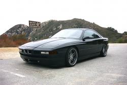 the red devil of bmw 8 Series